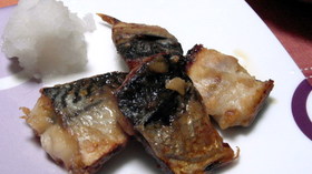 揚げない!塩サバの竜田揚げ