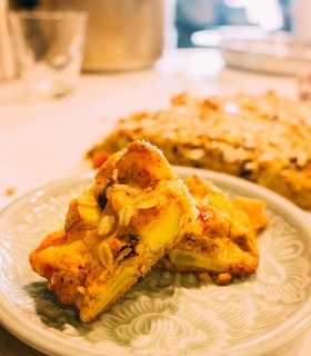 【母から】りんご&サツマイモの滋味ケーキ
