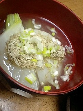 かぶのほっこり~お吸い物