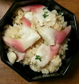 道産子料理♪むき身のホッキ貝で…ホッキ飯