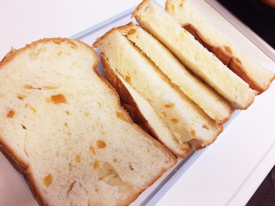 オレンジ食パン〜HBにおまかせ〜の画像
