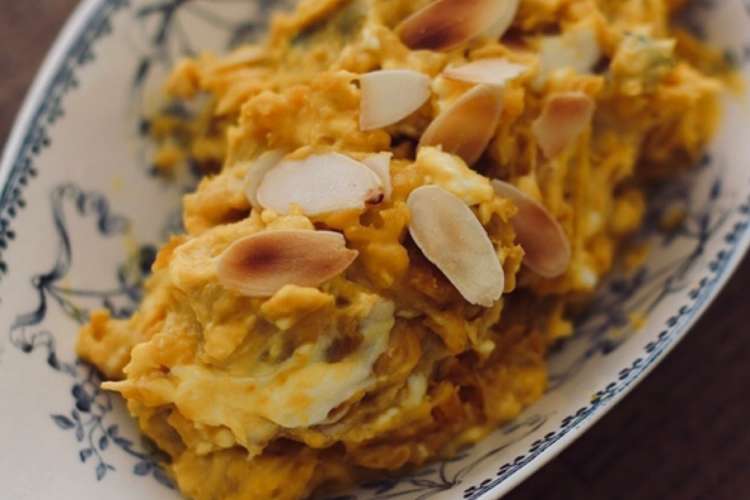 かぼちゃのクリームチーズサラダ レシピ 作り方 By 栄養士のれしぴ クックパッド
