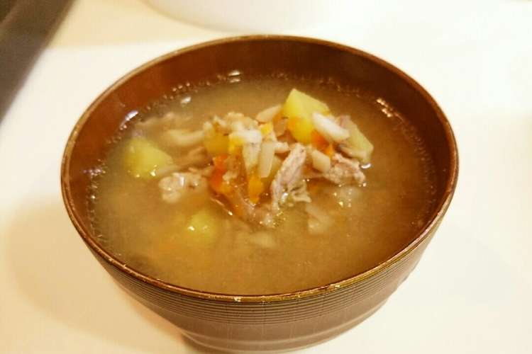 離乳食 1歳からの幼児食に 豚汁 レシピ 作り方 By Yuyuyuuui クックパッド 簡単おいしいみんなのレシピが366万品