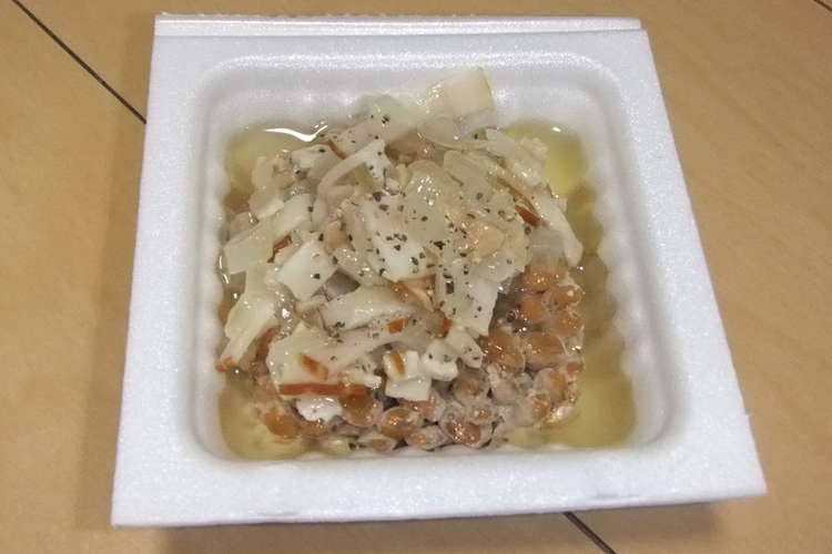 納豆の米油オイルソースあえ レシピ 作り方 By きらり流れ星 クックパッド 簡単おいしいみんなのレシピが358万品
