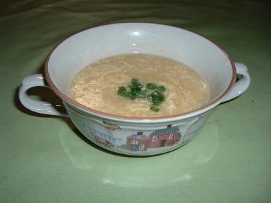 ○○亭風☆スウィートコーンの中華風スープの写真