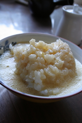 ふわふわ♪ウチの卵かけご飯の食べ方