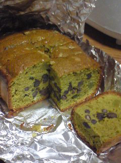 ＨＢで♪甘納豆パウンドケーキの写真