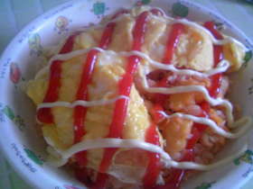 チキンごろごろ☆オムライス