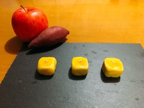 CUBEスイートポテト〜林檎コンポート〜