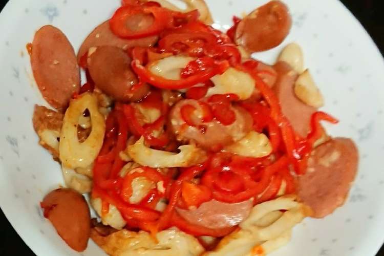 弁当 おかず 赤色彩り フランクフルト レシピ 作り方 By アローゼンママ クックパッド 簡単おいしいみんなのレシピが360万品