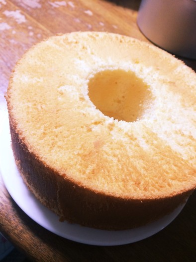 チーズシフォンケーキの写真