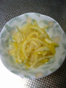 刻んで混ぜるだけ☆☆☆ゆずの生ジャム