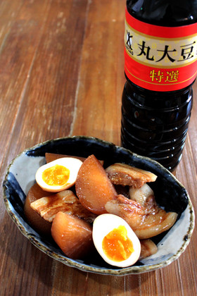 豚バラ大根とろとろ煮卵