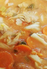 ❤濃厚旨❤スキッピーin具沢山野菜スープ