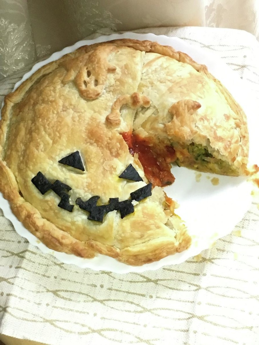 おかずかぼちゃパイの画像