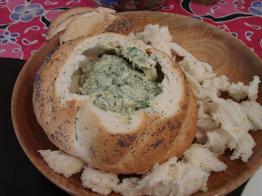 パスタハウスのほうれん草とアーティチョークのディップのレシピ