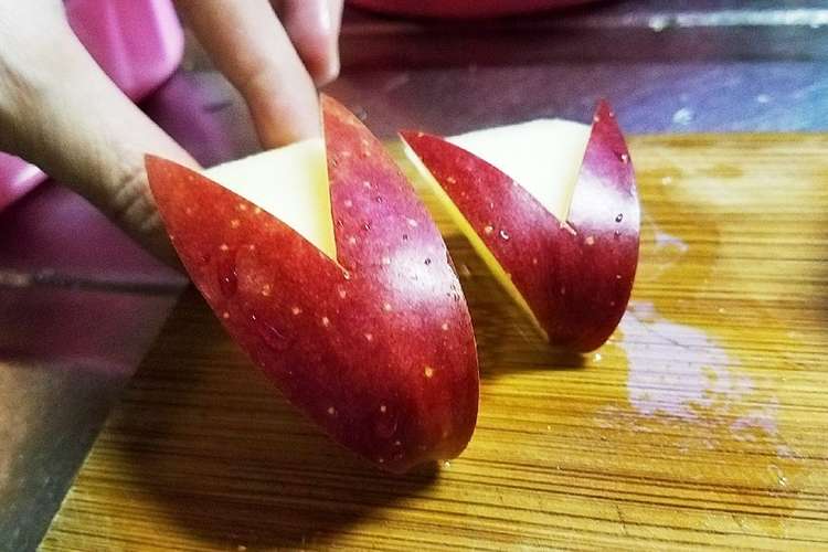 寄り添う 親子のうさぎりんご レシピ 作り方 By とっとこい クックパッド 簡単おいしいみんなのレシピが371万品