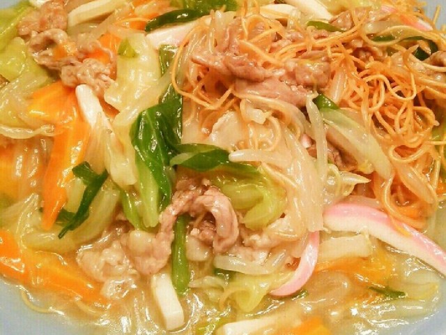 簡単なのに本格派 パリパリ長崎皿うどん レシピ 作り方 By Ukulele大好き クックパッド 簡単おいしいみんなのレシピが349万品