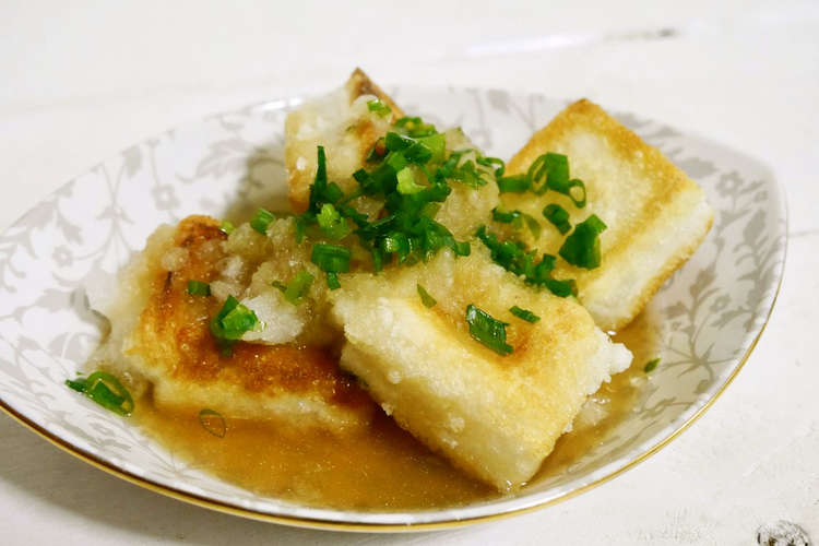 胃もたれなし 米油でみぞれ揚げ餅 レシピ 作り方 By さーくぴ クックパッド 簡単おいしいみんなのレシピが357万品