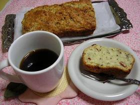 ノンオイル豆腐バナナゴマケーキ