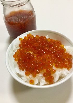 生すじこのほぐし方&いくらのしょうゆ漬け