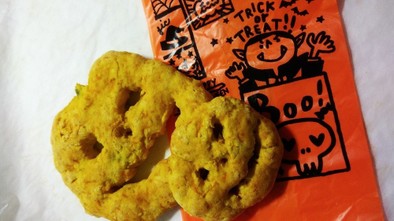 Halloween★HMかぼちゃクッキーの写真