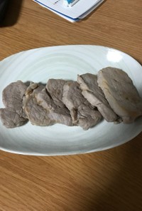 豚ヒレ肉の塩麹焼き
