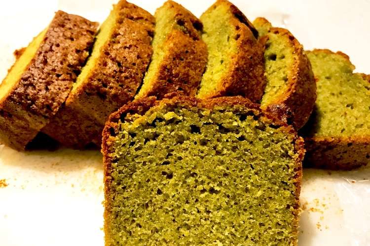 濃厚 抹茶パウンドケーキ レシピ 作り方 By Kuccooking クックパッド 簡単おいしいみんなのレシピが352万品
