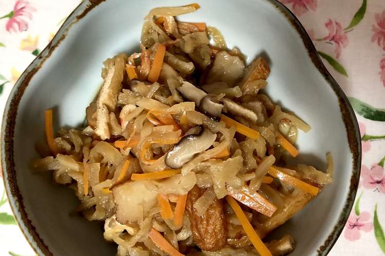 さつま揚げと切り干し大根の煮物 レシピ 作り方 By ゆたぽん0903 クックパッド 簡単おいしいみんなのレシピが355万品