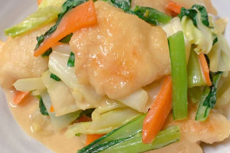 むね肉とキャベツの こってり味噌マヨ炒め レシピ 作り方 By ３匹の子ぶた クックパッド 簡単おいしいみんなのレシピが356万品