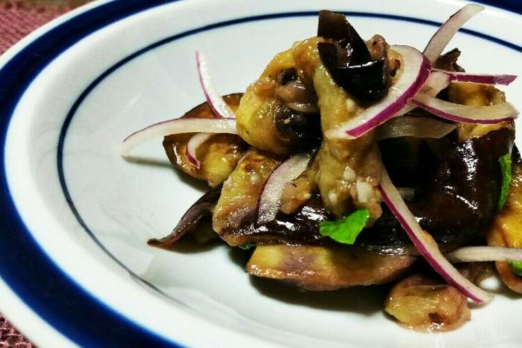 なすのミントサラダ レシピ 作り方 By きなこ０１０７ クックパッド 簡単おいしいみんなのレシピが357万品