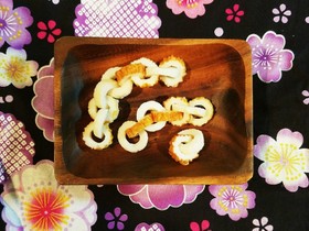 ちくわのチェーン♪ 繋げるだけ
