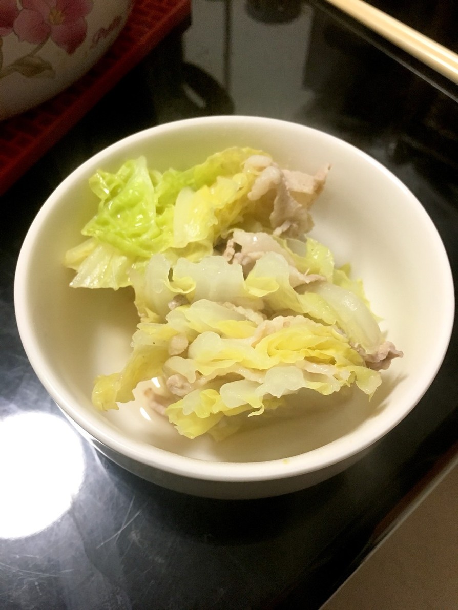 あったか白菜と豚バラミルフィーユ鍋の画像