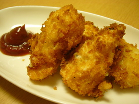 ♪ワイン片手に♪3分でとろ~りチーズ揚げ