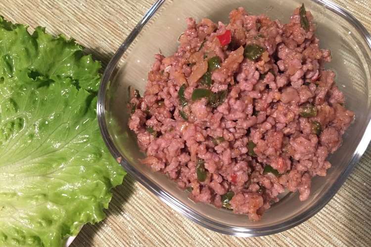 ご飯のお供やレタス包みに 肉味噌 レシピ 作り方 By さくたろぽん クックパッド 簡単おいしいみんなのレシピが353万品