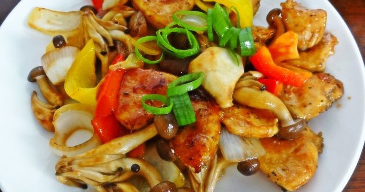 レモンガーリックバター鶏もも肉のレシピ