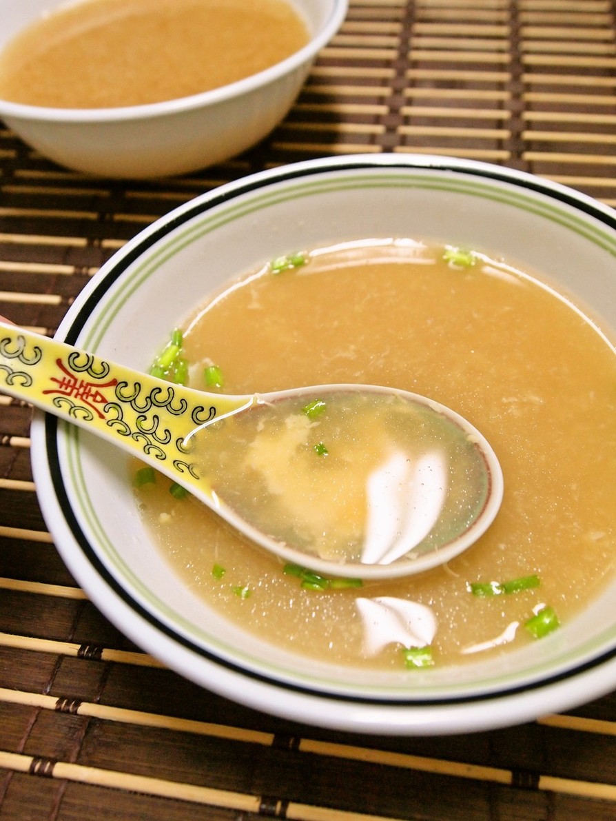 まろやか♪溶き卵の中華風スープの画像