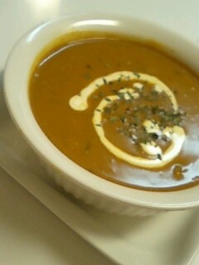 南瓜の簡単☆カレースープ