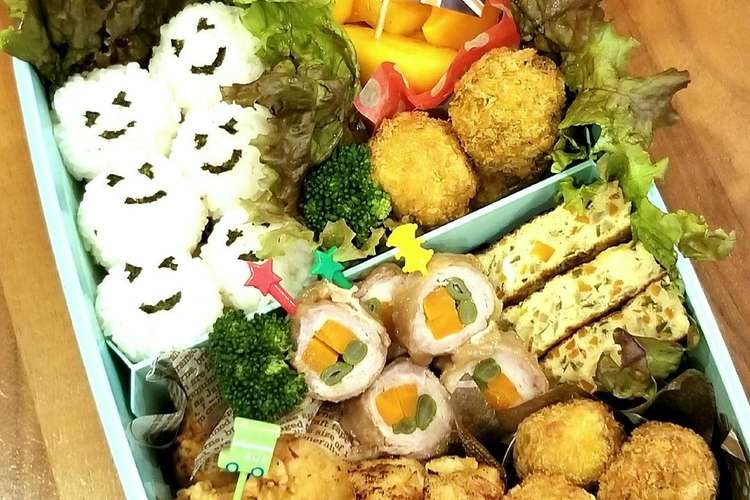 運動会や遠足に 栄養満点 かわいいお弁当 レシピ 作り方 By ゆりこん クックパッド 簡単おいしいみんなのレシピが363万品