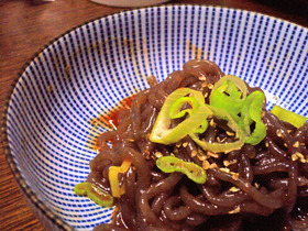 ☆ヘルシ~おつまみ☆ピザ風味の糸こん♪