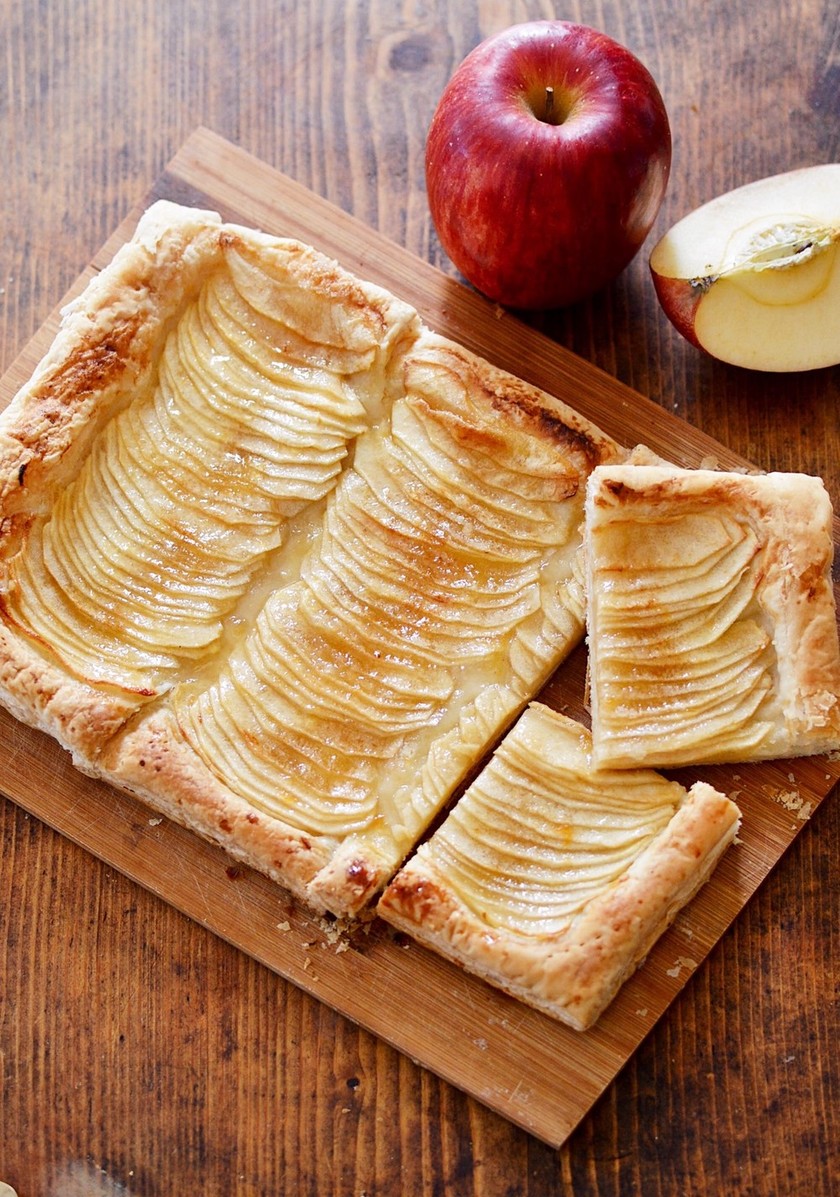 アップルバーボンパイのレシピ