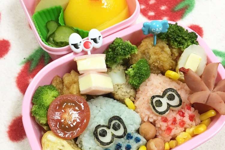 スプラトゥーン イカ弁当 レシピ 作り方 By フミ 親父 クックパッド 簡単おいしいみんなのレシピが354万品