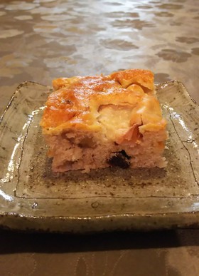 簡単!焼きっぱなし リンゴのケーキ
