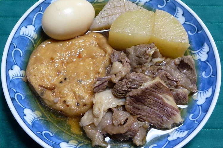 牛すじ肉と大根のおでん風あっさり煮込み レシピ 作り方 By Dr仁平 クックパッド 簡単おいしいみんなのレシピが353万品
