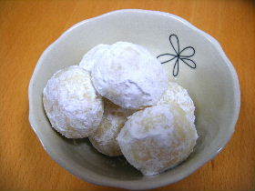 冬の定番お菓子☆ブールドネージュ