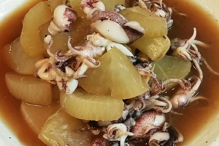 麦イカと大根の煮物 レシピ 作り方 By ここ左衛門 クックパッド 簡単おいしいみんなのレシピが353万品