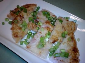 フープロと炊飯器で作る大根餅