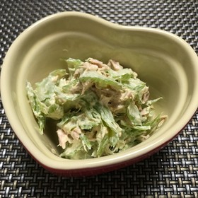 ☆セロリとシーチキンのマヨネーズあえ☆