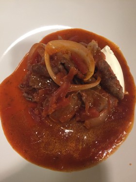 ボルシチ カレー風味