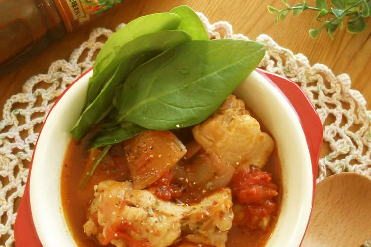 味付けコレ１本 とんかつソースでトマト煮 レシピ 作り方 By まんまるらあて クックパッド 簡単おいしいみんなのレシピが356万品
